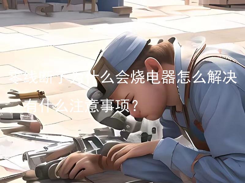 零线断了为什么会烧电器怎么解决,有什么注意事项?